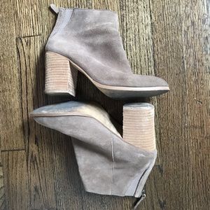 Urban outfitters suede booties
